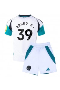 Fotbalové Dres Newcastle United Bruno Guimaraes #39 Dětské Třetí Oblečení 2024-25 Krátký Rukáv (+ trenýrky)